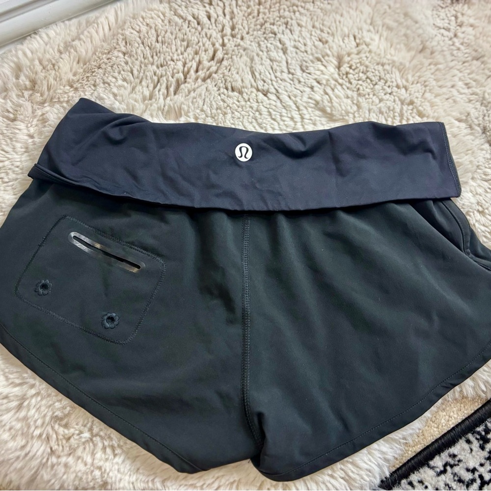 lululemon athletica Women's Black Shorts